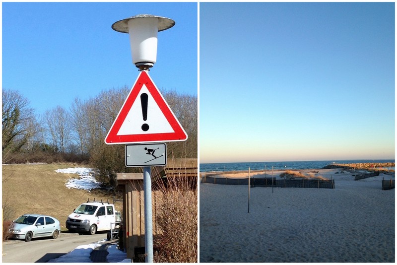 Skigebiet an der Ostsee