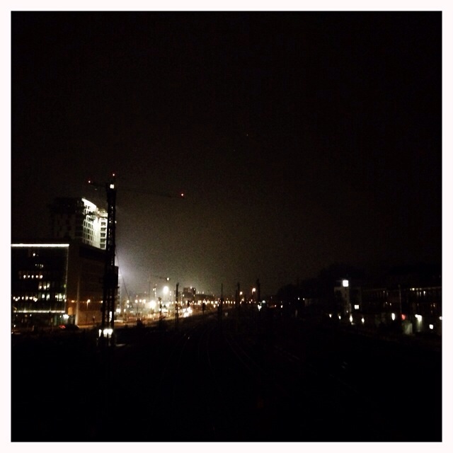 Düsseldorf bei Nacht 