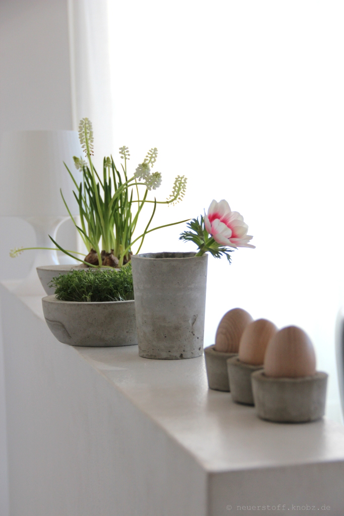 Styling im Frühling mit Beton - spring styling with concrete