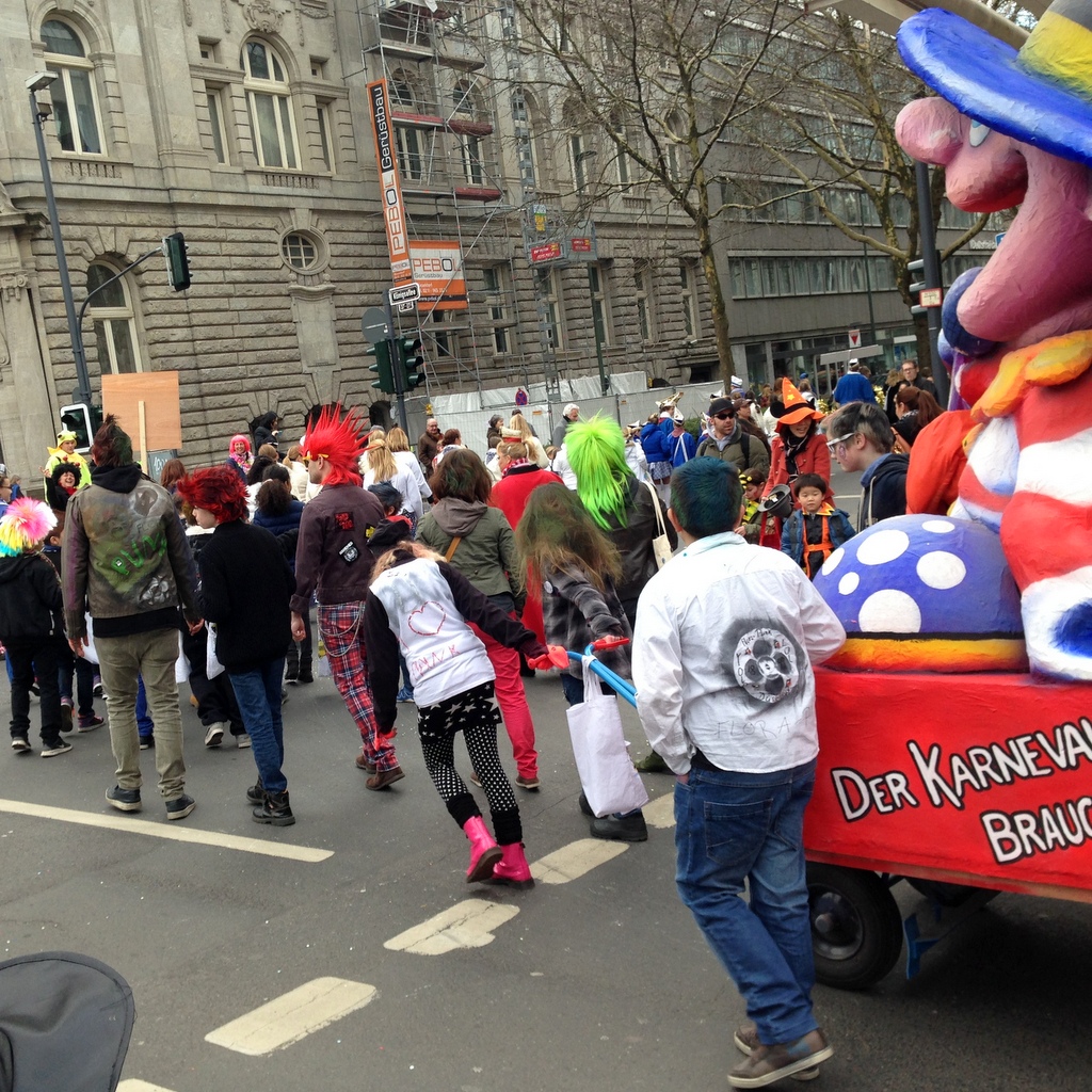 Kinderkarnevalszug Düsseldorf 2014