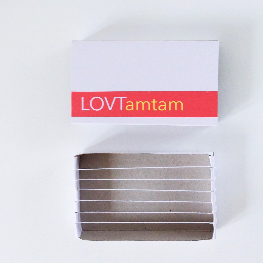 #LOVTamtam matchbox weaving